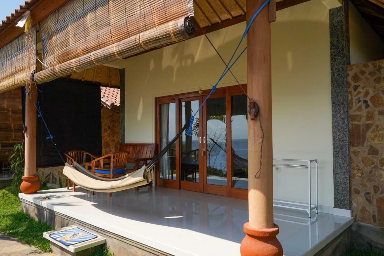 Bamboo Bali Hill Bungalows Amed Exterior foto